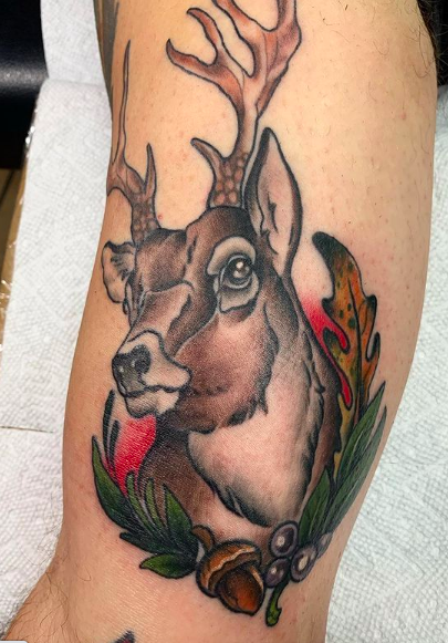 Tattoos - Deer - 142440